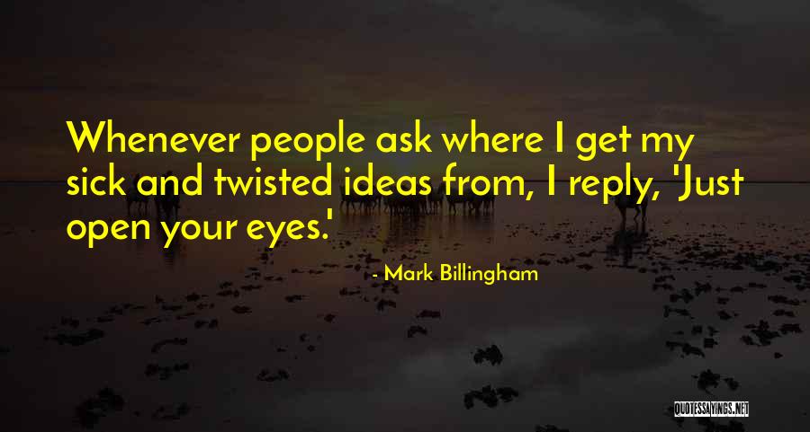 Shakily Vitamins Quotes By Mark Billingham Shakily Vitamins Quotes By Mark Billingham