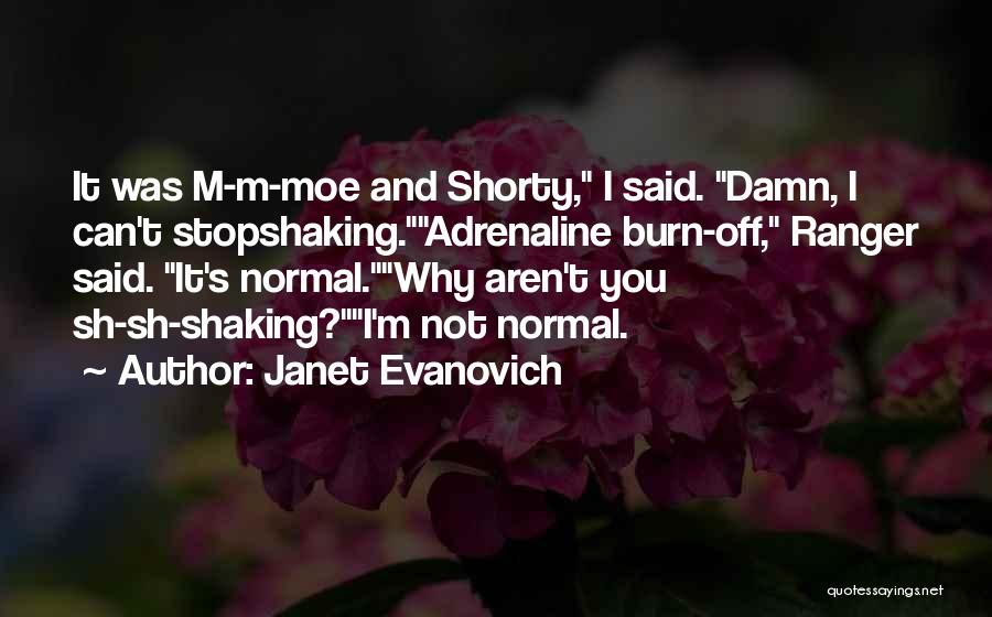 Shaking Off Quotes By Janet Evanovich