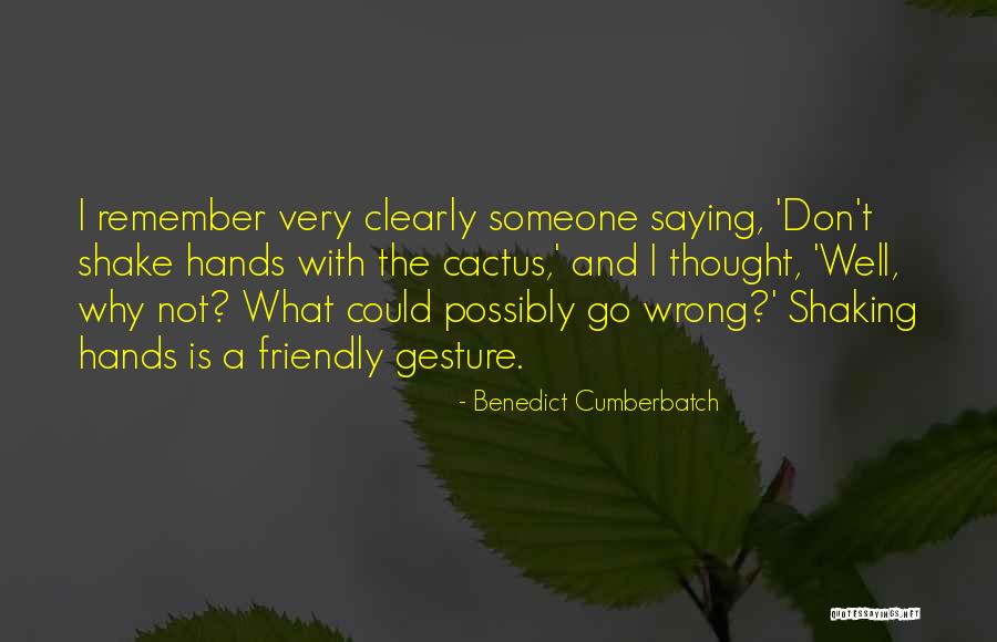 Shaking Quotes By Benedict Cumberbatch Shaking Quotes By Benedict Cumberbatch