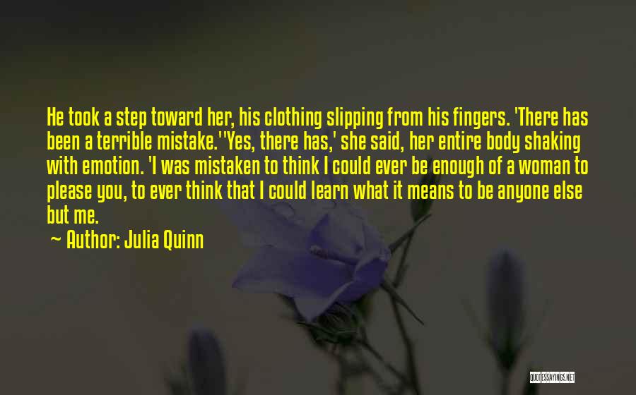 Shaking Quotes By Julia Quinn