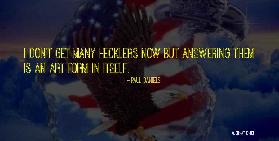 Shalizeh Mansouri Quotes By Paul Daniels Shalizeh Mansouri Quotes By Paul Daniels
