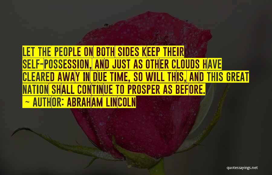 Shall Prosper Quotes By Abraham Lincoln
