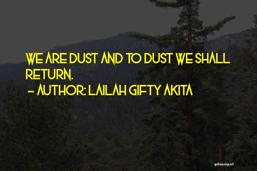 Shall Return Quotes By Lailah Gifty Akita