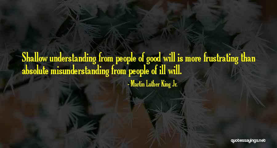 Shallow Good Quotes By Martin Luther King Jr. Shallow Good Quotes By Martin Luther King Jr.