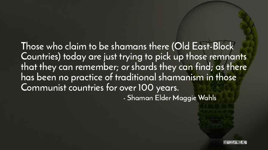 Shaman Elder Maggie Wahls Quotes 370328