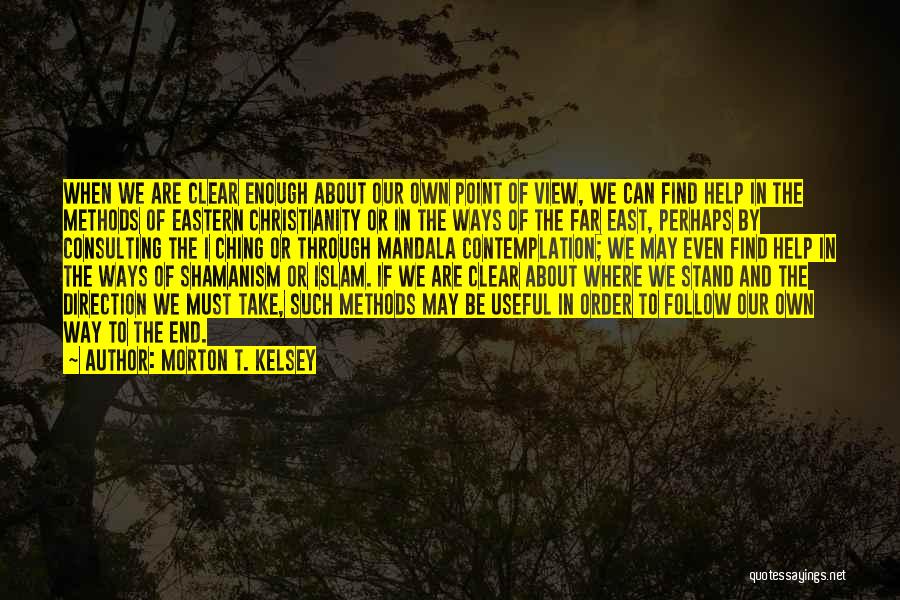 Shamanism Quotes By Morton T. Kelsey