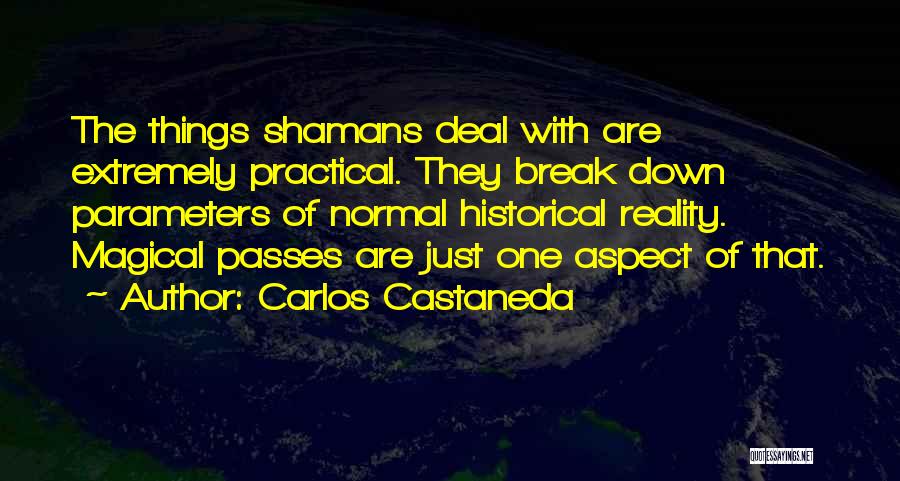 Shamans Quotes By Carlos Castaneda