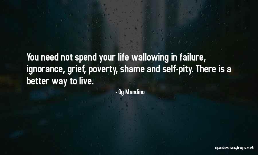 Shame In You Quotes By Og Mandino Shame In You Quotes By Og Mandino