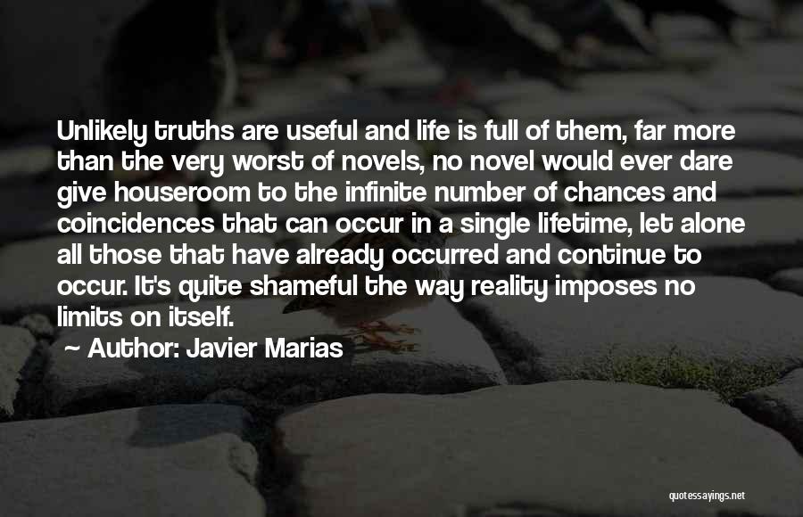 Shameful Life Quotes By Javier Marias