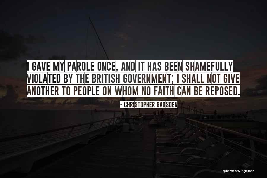 Shamefully Quotes By Christopher Gadsden Shamefully Quotes By Christopher Gadsden