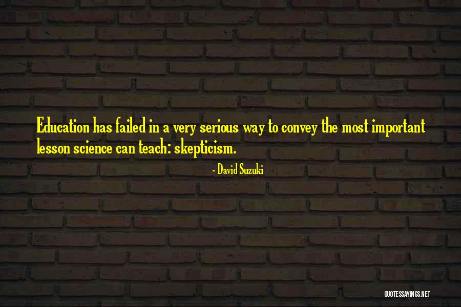 Shammi Quotes By David Suzuki