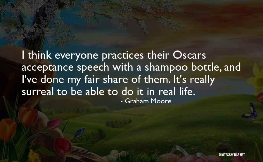 Shampoo And Quotes By Graham Moore Shampoo And Quotes By Graham Moore