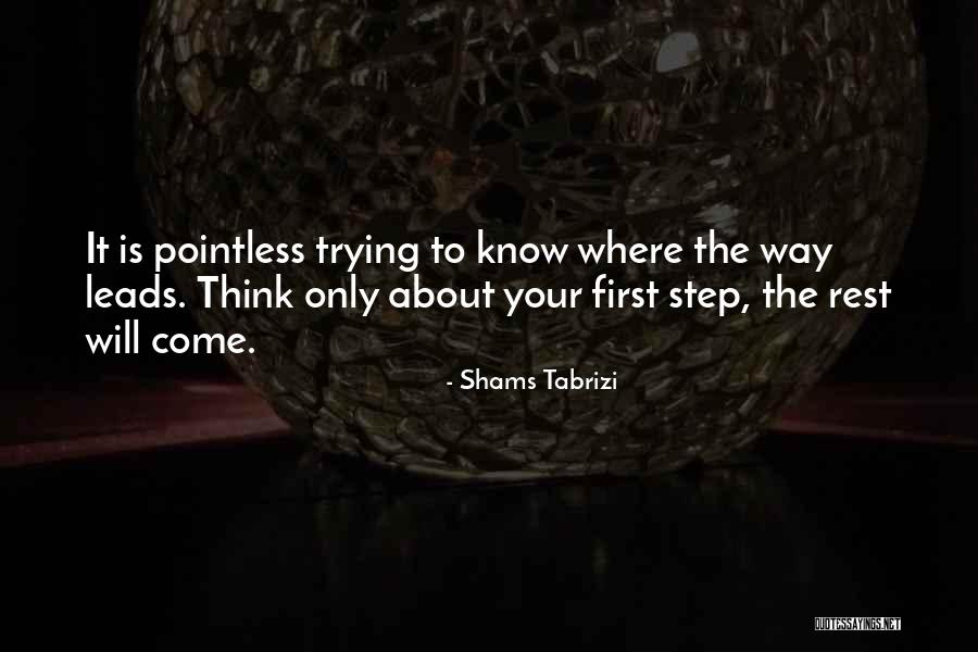 Shams Tabrizi Quotes 1041389