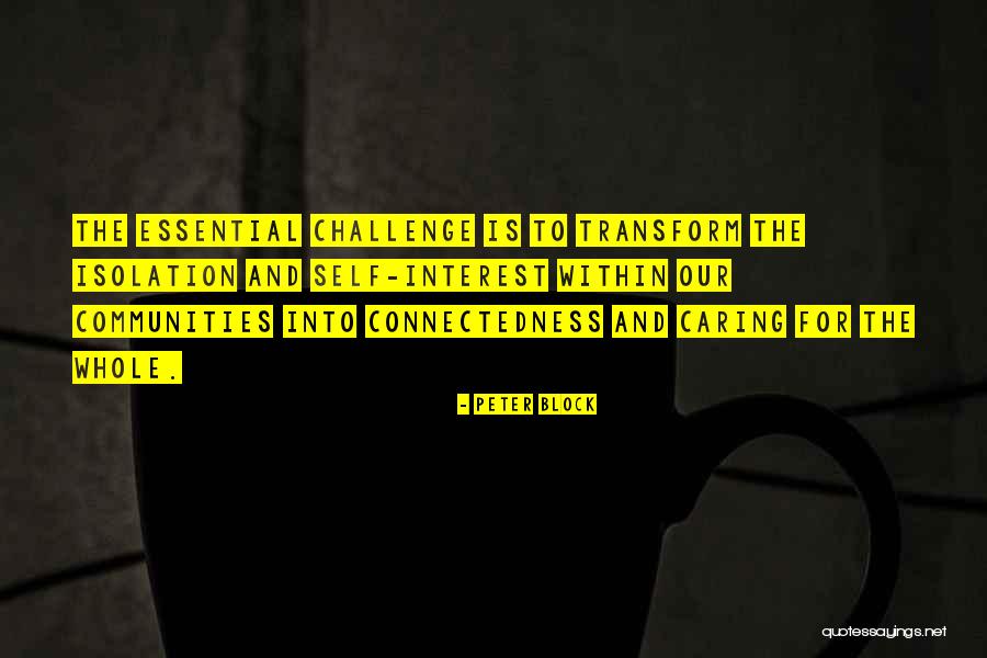 Shanabrook Quotes By Peter Block Shanabrook Quotes By Peter Block