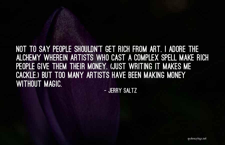 Shanders Script Quotes By Jerry Saltz Shanders Script Quotes By Jerry Saltz