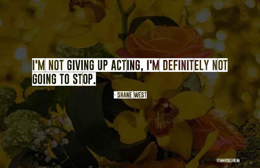 Shane West Quotes 2009727 Shane West Quotes 2009727