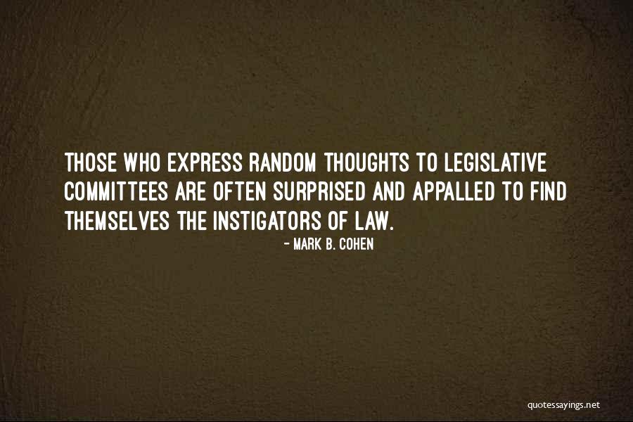 Shanes Quotes By Mark B. Cohen Shanes Quotes By Mark B. Cohen