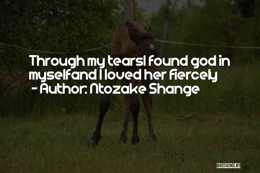 Shange Quotes By Ntozake Shange