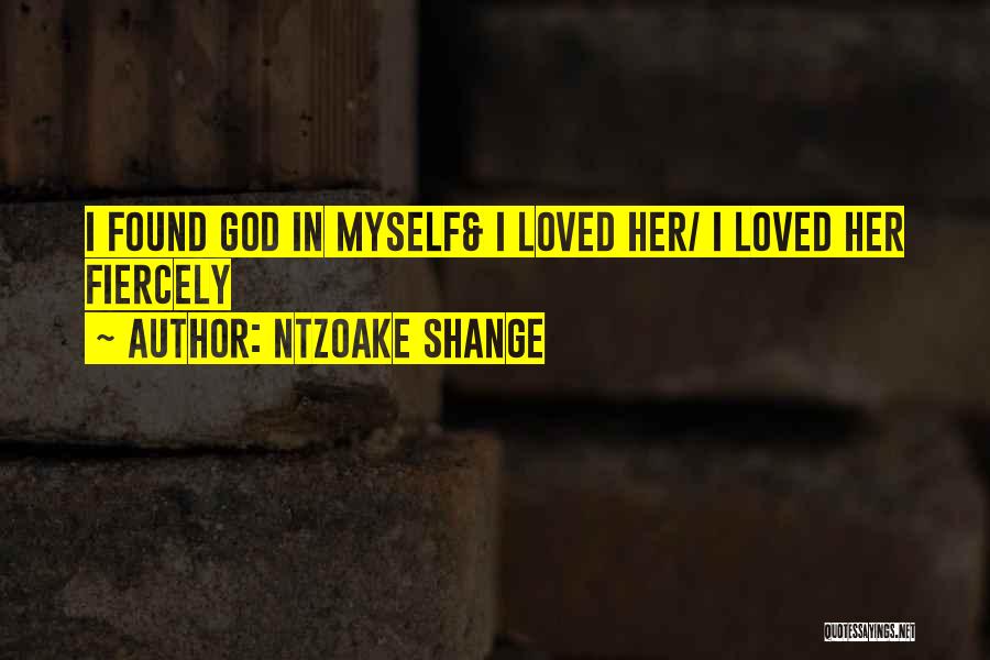 Shange Quotes By Ntzoake Shange