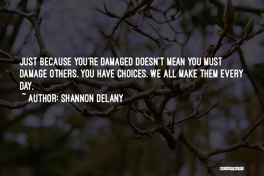 Shannon Delany Quotes 493349