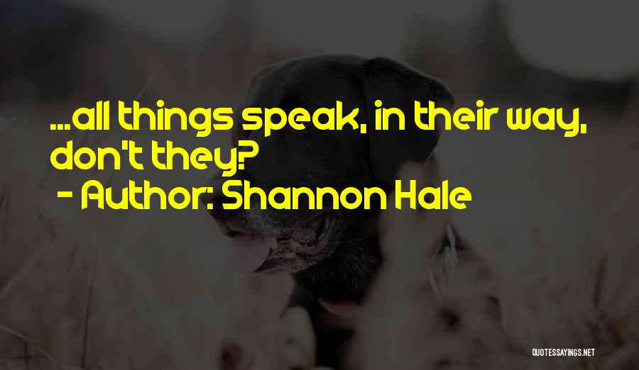 Shannon Hale Quotes 938729