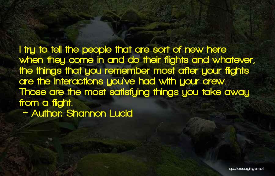 Shannon Lucid Quotes 953045