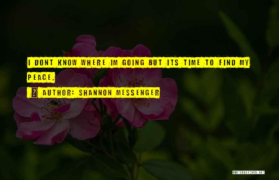 Shannon Messenger Quotes 2045046