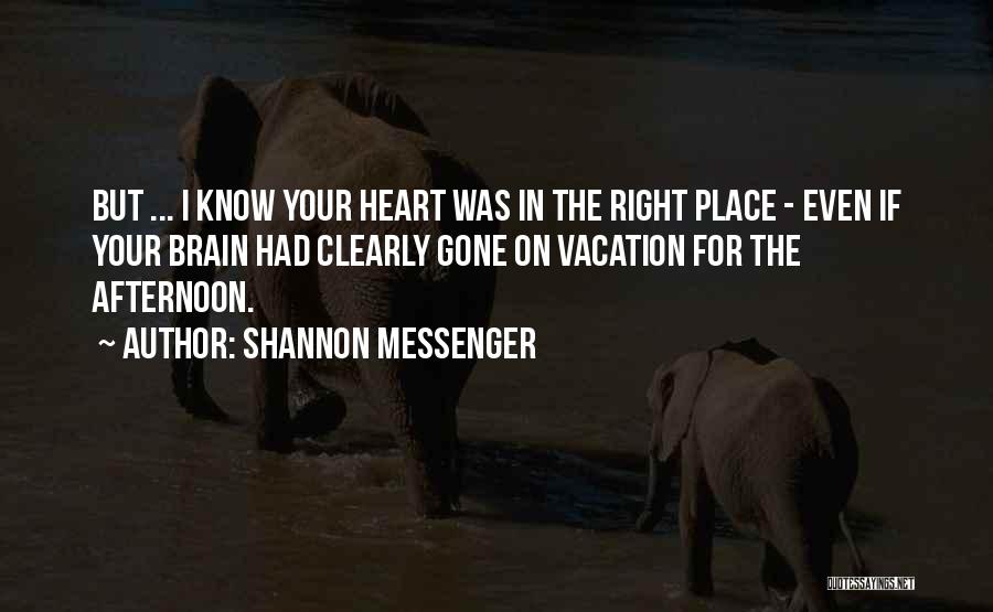 Shannon Messenger Quotes 658767