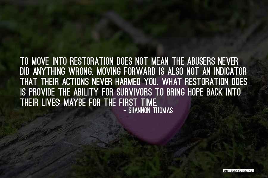 Shannon Thomas Quotes 449818