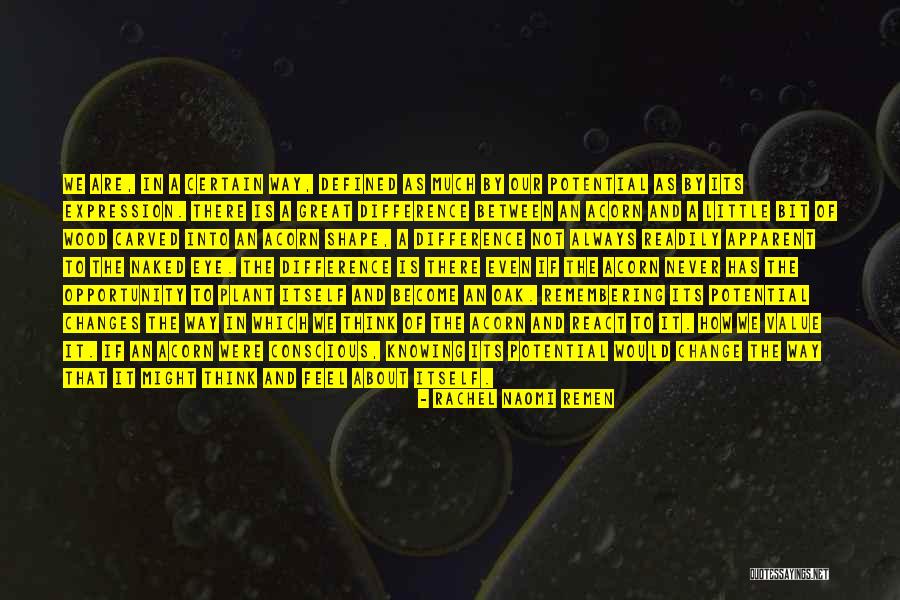 Shape Changes Quotes By Rachel Naomi Remen Shape Changes Quotes By Rachel Naomi Remen