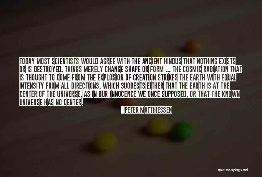 Shape Of Things To Come Quotes By Peter Matthiessen