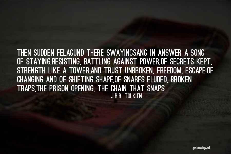 Shape Shifting Quotes By J.R.R. Tolkien