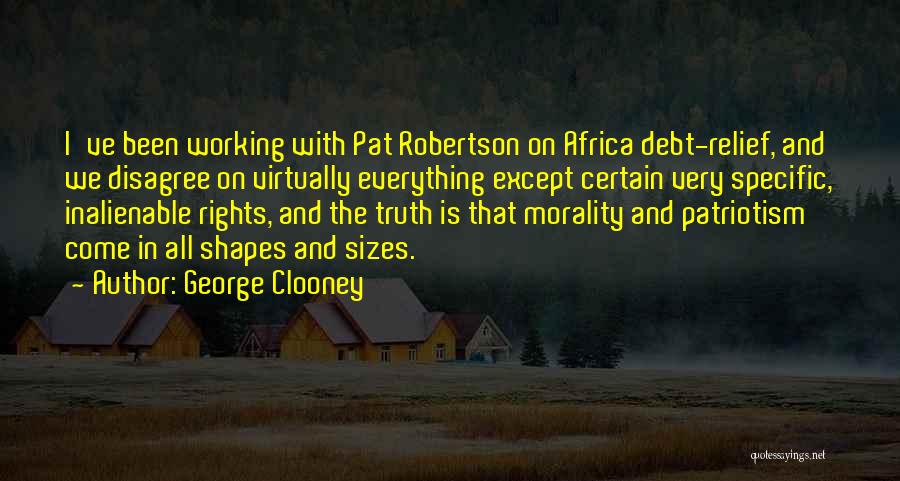 Shapes And Sizes Quotes By George Clooney