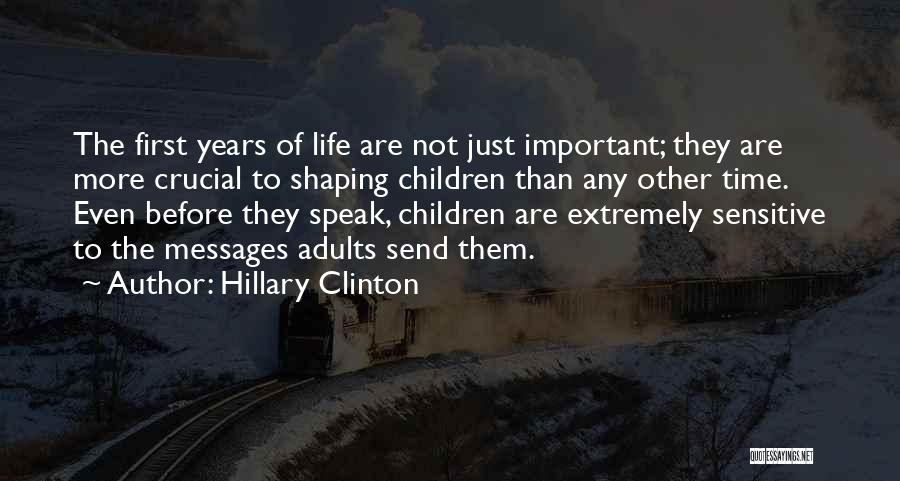 Shaping Quotes By Hillary Clinton