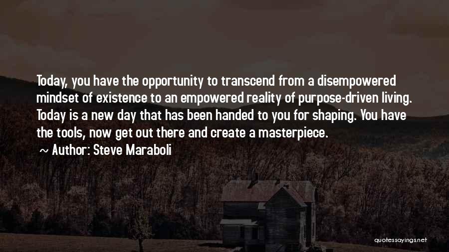 Shaping Reality Quotes By Steve Maraboli