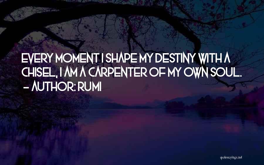 Shaping Your Destiny Quotes By Rumi