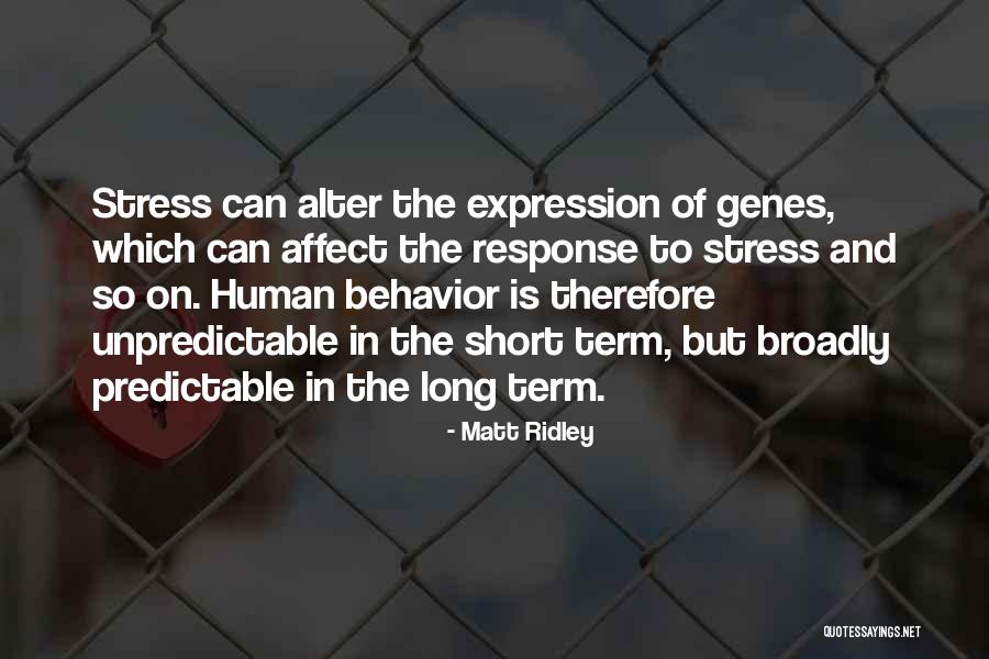 Sharaine Thompson Quotes By Matt Ridley