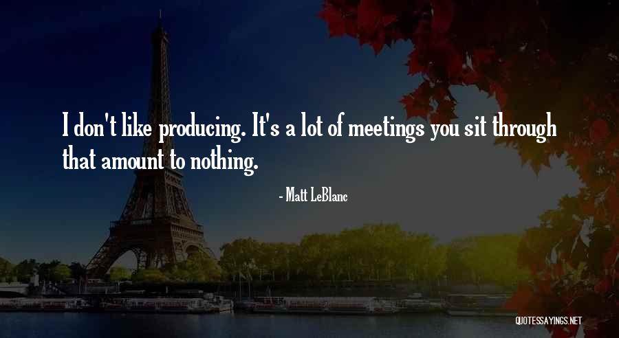 Sharath Vijayaraghavan Quotes By Matt LeBlanc Sharath Vijayaraghavan Quotes By Matt LeBlanc