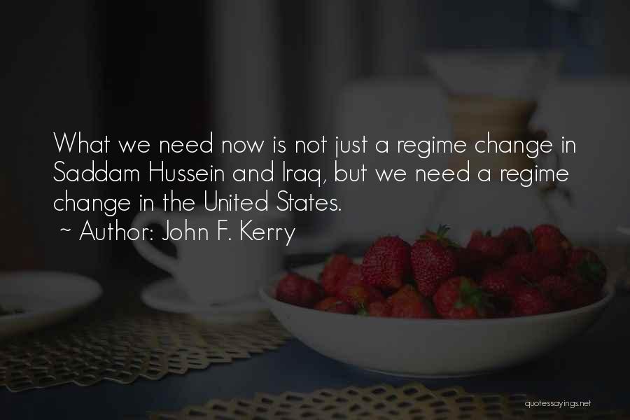 Sharavjamts Quotes By John F. Kerry