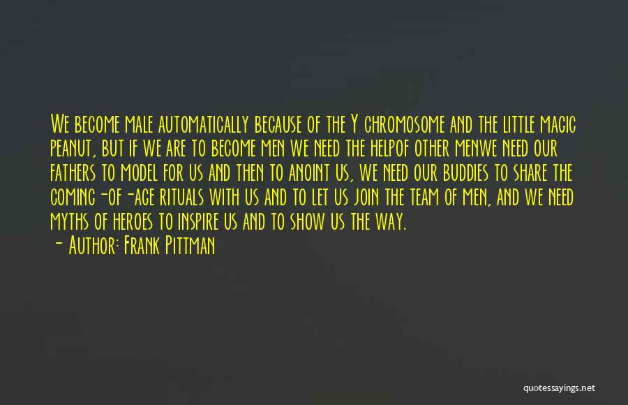 Share And Inspire Others Quotes By Frank Pittman