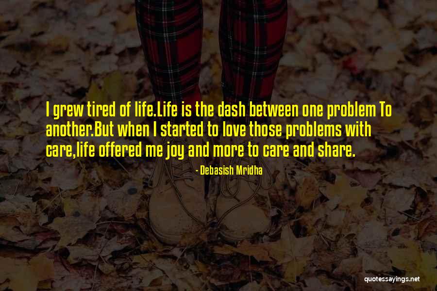 Share Happiness Quotes By Debasish Mridha