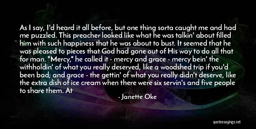 Share Happiness Quotes By Janette Oke