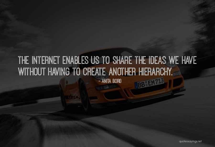 Share Ideas Quotes By Anita Borg Share Ideas Quotes By Anita Borg