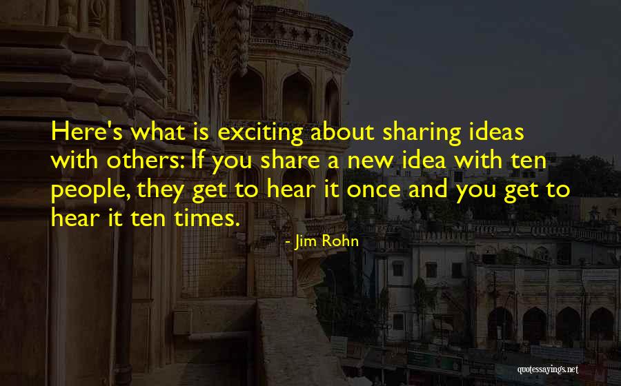 Share Ideas Quotes By Jim Rohn Share Ideas Quotes By Jim Rohn