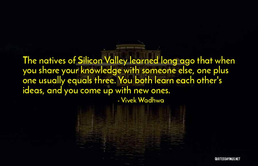 Share Ideas Quotes By Vivek Wadhwa Share Ideas Quotes By Vivek Wadhwa