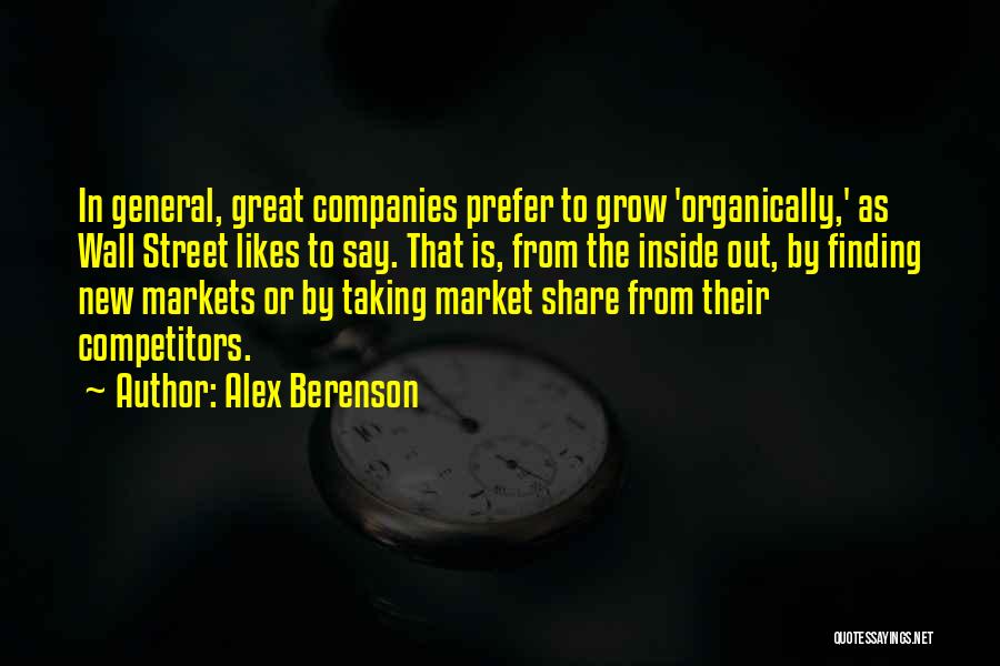 Share Market Quotes By Alex Berenson