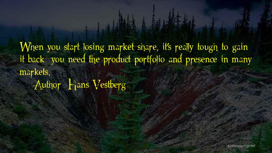 Share Market Quotes By Hans Vestberg