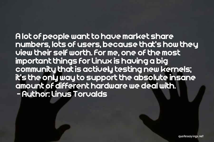 Share Market Quotes By Linus Torvalds