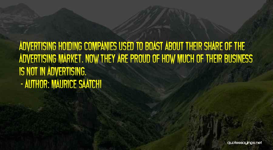 Share Market Quotes By Maurice Saatchi