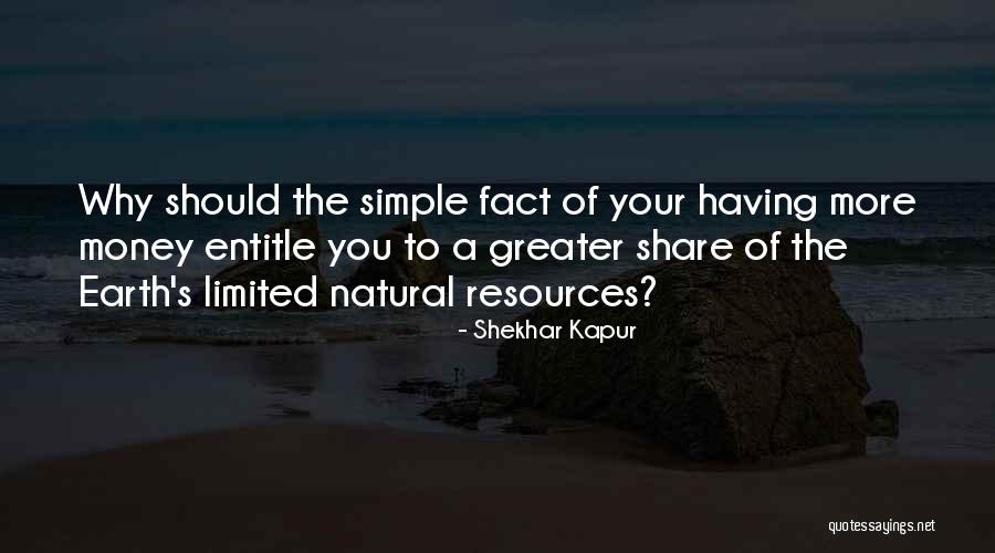 Share Of Money Quotes By Shekhar Kapur Share Of Money Quotes By Shekhar Kapur